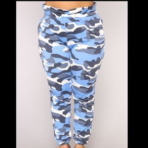 Fashion Nova Camo Joggers